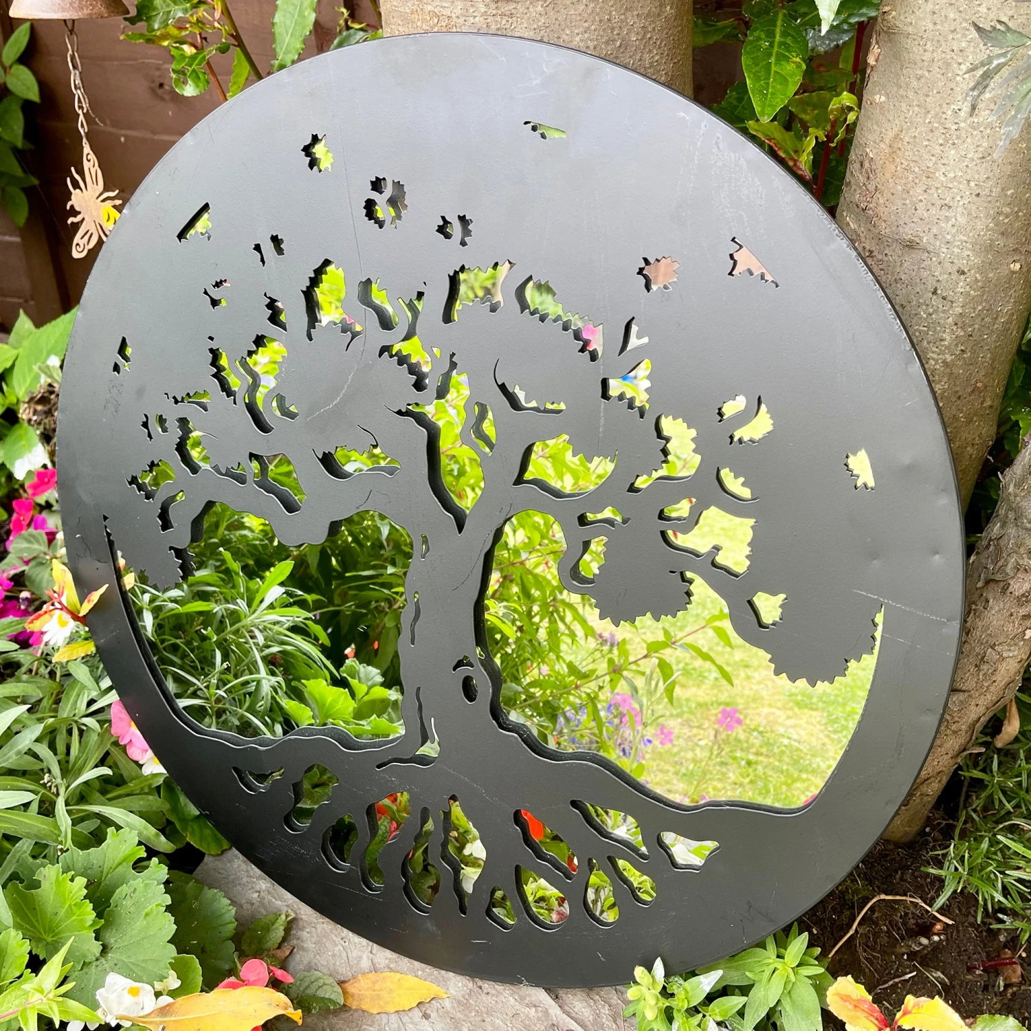 Darthome Limited Black Tree Of Life Garden Silhouette Mirror 5 Darthome Limited Black Tree Of Life Garden Silhouette Mirror - Image 5