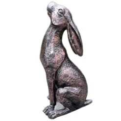 Darthome Limited Bronze Garden Moongazing Hare Ornament -Decor Garden Shop IMG E6550 edited234copy