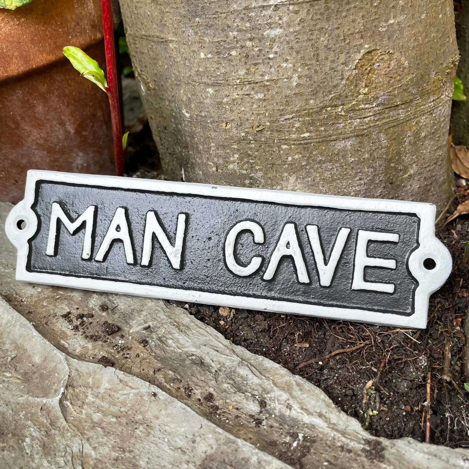 Darthome Limited Cast Iron Man Cave Wall Sign 1 Darthome Limited Cast Iron Man Cave Wall Sign
