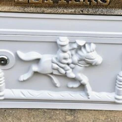 Darthome Limited Victorian Glossy White Post Box 6 Darthome Limited Victorian Glossy White Post Box -Decor Garden Shop IMG E6575