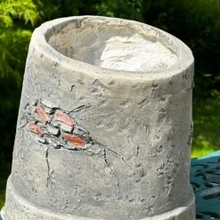 Darthome Limited Hedgehog In Antique Bucket Flower Pot -Decor Garden Shop IMG E6613