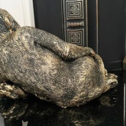 Darthome Limited Gold Lying Monkey Tealight Holder -Decor Garden Shop IMG E6665 1