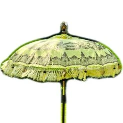 Darthome Limited Yellow And Gold Bali Sun Parasol 2m -Decor Garden Shop IMG E6745copy