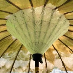 Darthome Limited White And Gold Bali Sun Parasol 2m 8 Darthome Limited White And Gold Bali Sun Parasol 2m -Decor Garden Shop IMG E6760