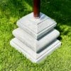 Darthome Limited Grey Terrazzo Bali Parasol Base 18kg