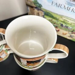 Darthome Limited Set Of 4 English Farm Fine China Mugs 16 Darthome Limited Set Of 4 English Farm Fine China Mugs -Decor Garden Shop IMG E6792