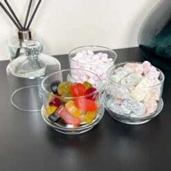 Darthome Limited Stackable 3 Tier Glass Sweets Dishes -Decor Garden Shop IMG E6829