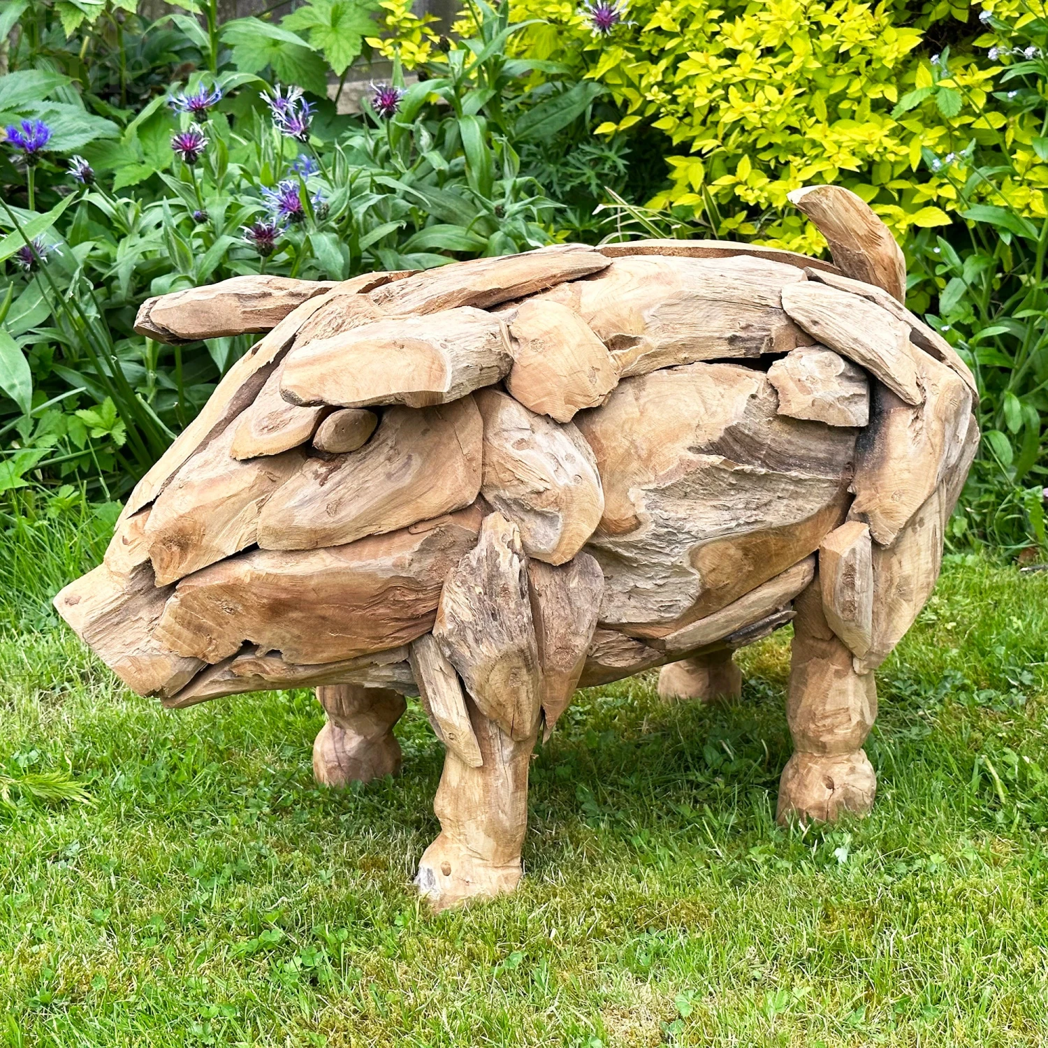 Darthome Limited Teak Root Baby Pig Sculpture 1 Darthome Limited Teak Root Baby Pig Sculpture