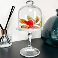 Darthome Limited Glass Stemmed Sweets Stand With Lid
