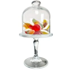 Darthome Limited Glass Stemmed Sweets Stand With Lid -Decor Garden Shop IMG E6847copy