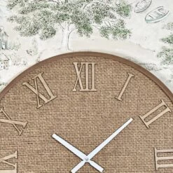 Darthome Limited Woven Rattan Wall Clock -Decor Garden Shop IMG E6895