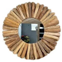 Darthome Limited Driftwood Round Mirror 80cm 7 Darthome Limited Driftwood Round Mirror 80cm -Decor Garden Shop IMG E6903copy