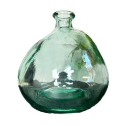 Darthome Limited Recycled Glass Clear Bubble Vase -Decor Garden Shop IMG E6973copy