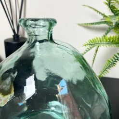 Darthome Limited Recycled Glass Clear Bubble Vase -Decor Garden Shop IMG E6979