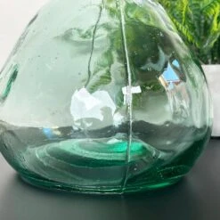 Darthome Limited Recycled Glass Clear Bubble Vase -Decor Garden Shop IMG E6982
