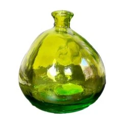 Darthome Limited Recycled Glass Green Bubble Vase 14 Darthome Limited Recycled Glass Green Bubble Vase -Decor Garden Shop IMG E7006copy