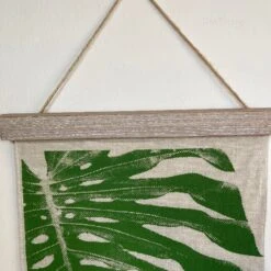 Darthome Limited Fabric Palm Leaf Hanging Plaque -Decor Garden Shop IMG E7013 edited163
