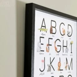 Darthome Limited Animal Alphabet Learning Framed Print 8 Darthome Limited Animal Alphabet Learning Framed Print -Decor Garden Shop IMG E7066 deeb3910 7a12 446e b769 f5cc2aa37aa2