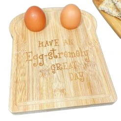Darthome Limited Toast Shaped Egg Cup Breakfast Board 11 Darthome Limited Toast Shaped Egg Cup Breakfast Board -Decor Garden Shop IMG E7095copy