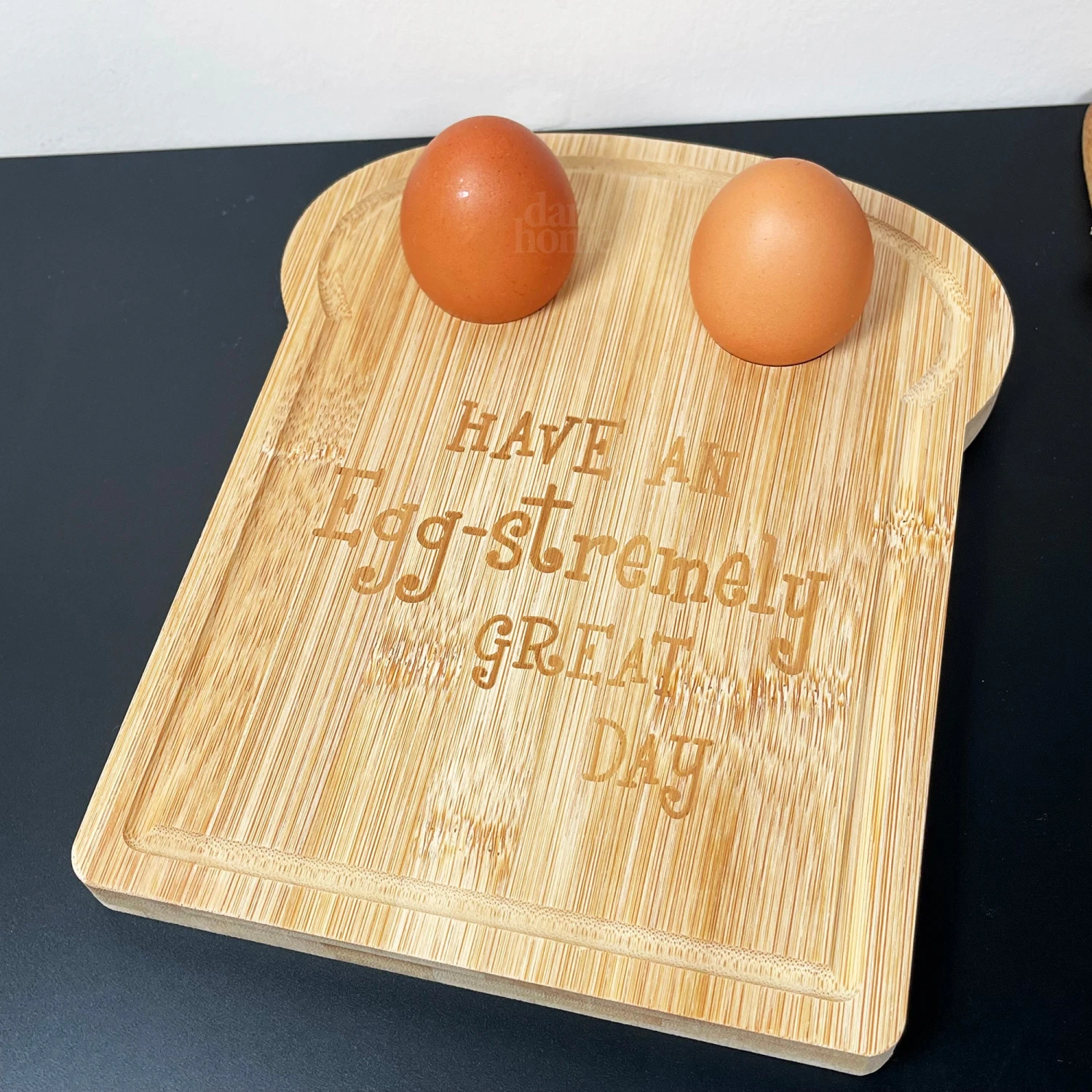 Darthome Limited Toast Shaped Egg Cup Breakfast Board 4 Darthome Limited Toast Shaped Egg Cup Breakfast Board - Image 4