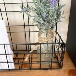 Darthome Limited Home Mesh Wall Shelf Unit 9 Darthome Limited Home Mesh Wall Shelf Unit -Decor Garden Shop IMG E7111 edited256