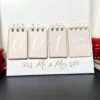 Darthome Limited Mr & Mrs Wedding Countdown Flip Calendar