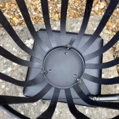 Darthome Limited 50cm Black Steel Fire Basket -Decor Garden Shop IMG E7241 editedV