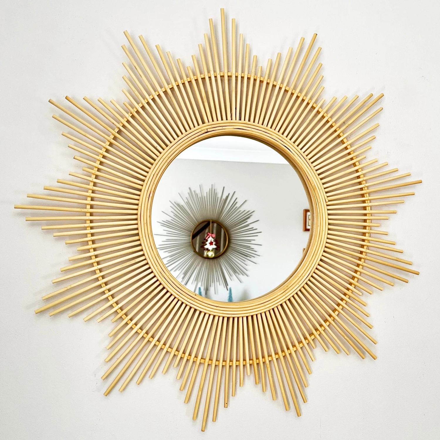 Darthome Limited 60cm Bamboo Sunburst Wall Mirror 1 Darthome Limited 60cm Bamboo Sunburst Wall Mirror