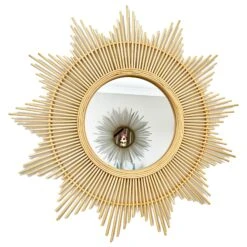 Darthome Limited 60cm Bamboo Sunburst Wall Mirror 9 Darthome Limited 60cm Bamboo Sunburst Wall Mirror -Decor Garden Shop IMG E7266copy