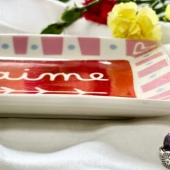 Darthome Limited Stoneware Red Je T'aime Trinket Dish -Decor Garden Shop IMG E7272 81fa0ee1 e2e8 4277 af68 da049d827bfe