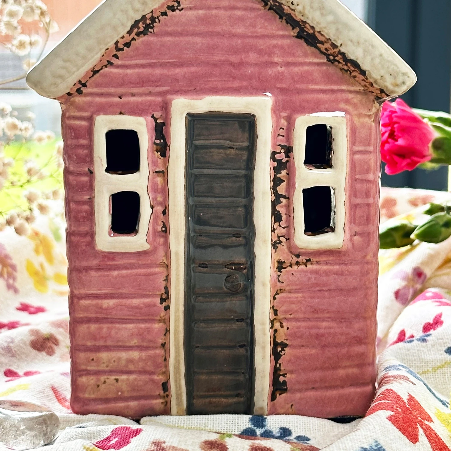 Darthome Limited Pink Beach House Candle Holder 2 Darthome Limited Pink Beach House Candle Holder - Image 2