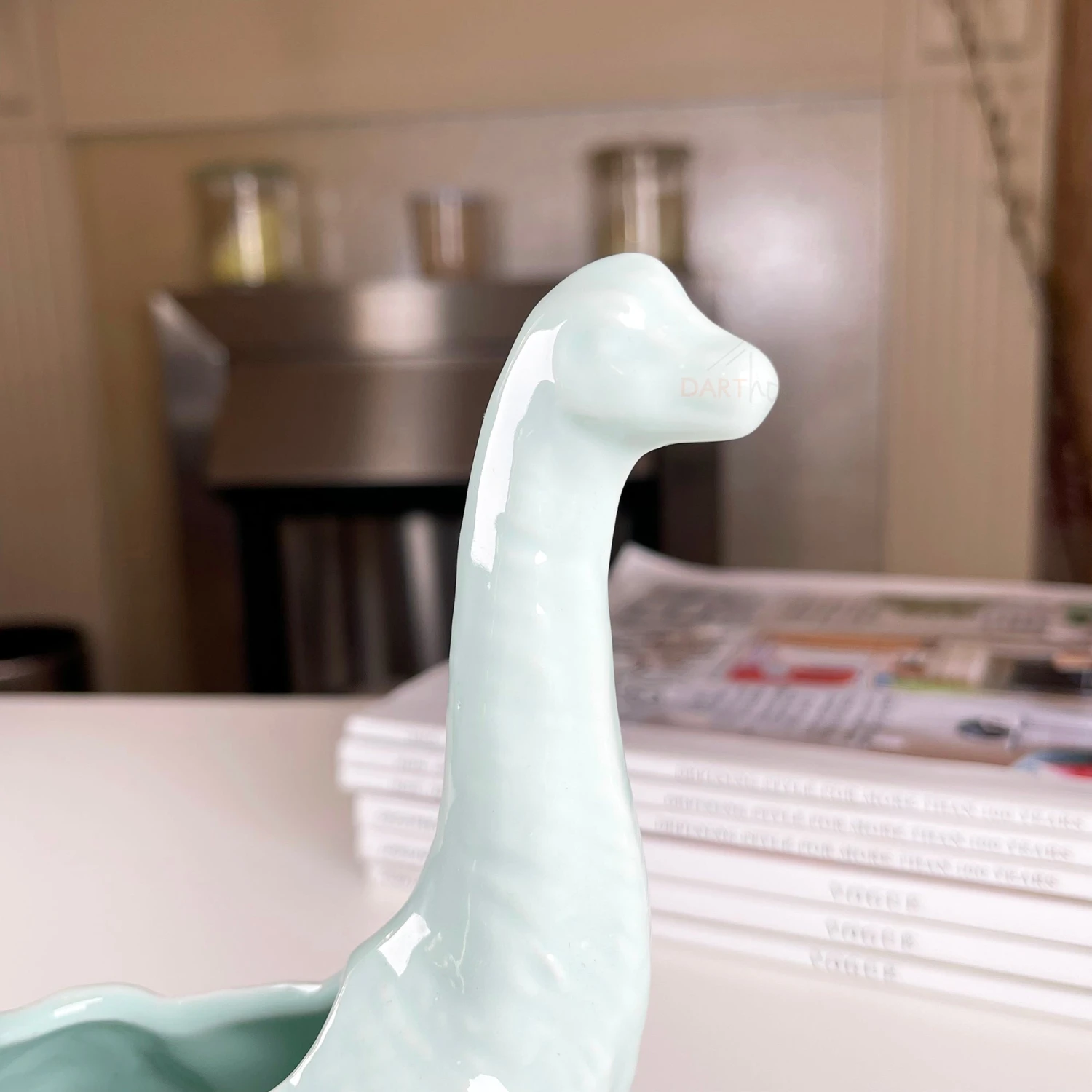 Darthome Limited Green Diplodocus Dinosaur Succulent Plant Pot 2 Darthome Limited Green Diplodocus Dinosaur Succulent Plant Pot - Image 2