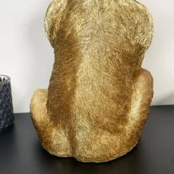 Darthome Limited Large Gold Up Yours Monkey Ornament -Decor Garden Shop IMG E7395