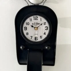 Darthome Limited Black Scooter Wall Clock -Decor Garden Shop IMG E7410