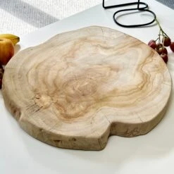 Darthome Limited Teak Root Mushroom Serving Board -Decor Garden Shop IMG E7440