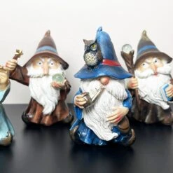 Darthome Limited Set Of 5 Mini Wizard Figurines -Decor Garden Shop IMG E7443