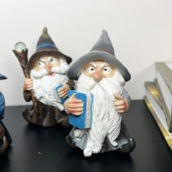 Darthome Limited Set Of 5 Mini Wizard Figurines -Decor Garden Shop IMG E7445