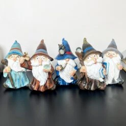 Darthome Limited Set Of 5 Mini Wizard Figurines