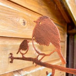 Darthome Limited Robin & Baby Steel Bird Feeder Hanger - Copper Effect 7 Darthome Limited Robin & Baby Steel Bird Feeder Hanger - Copper Effect -Decor Garden Shop IMG E7486 editedCJ