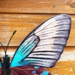 Darthome Limited Teal Butterfly Wall Art -Decor Garden Shop IMG E7563 editedR