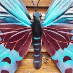 Darthome Limited Teal Butterfly Wall Art -Decor Garden Shop IMG E7565 editedT