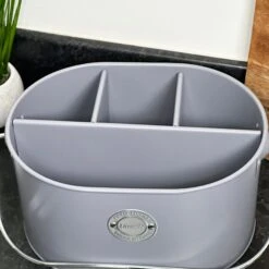 Darthome Limited Grey 4 Compartment Table Caddy 7 Darthome Limited Grey 4 Compartment Table Caddy -Decor Garden Shop IMG E7577