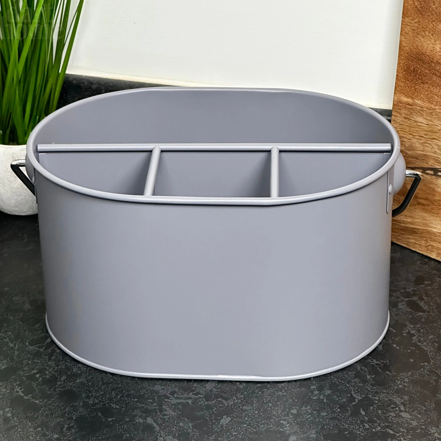 Darthome Limited Grey 4 Compartment Table Caddy 4 Darthome Limited Grey 4 Compartment Table Caddy - Image 4