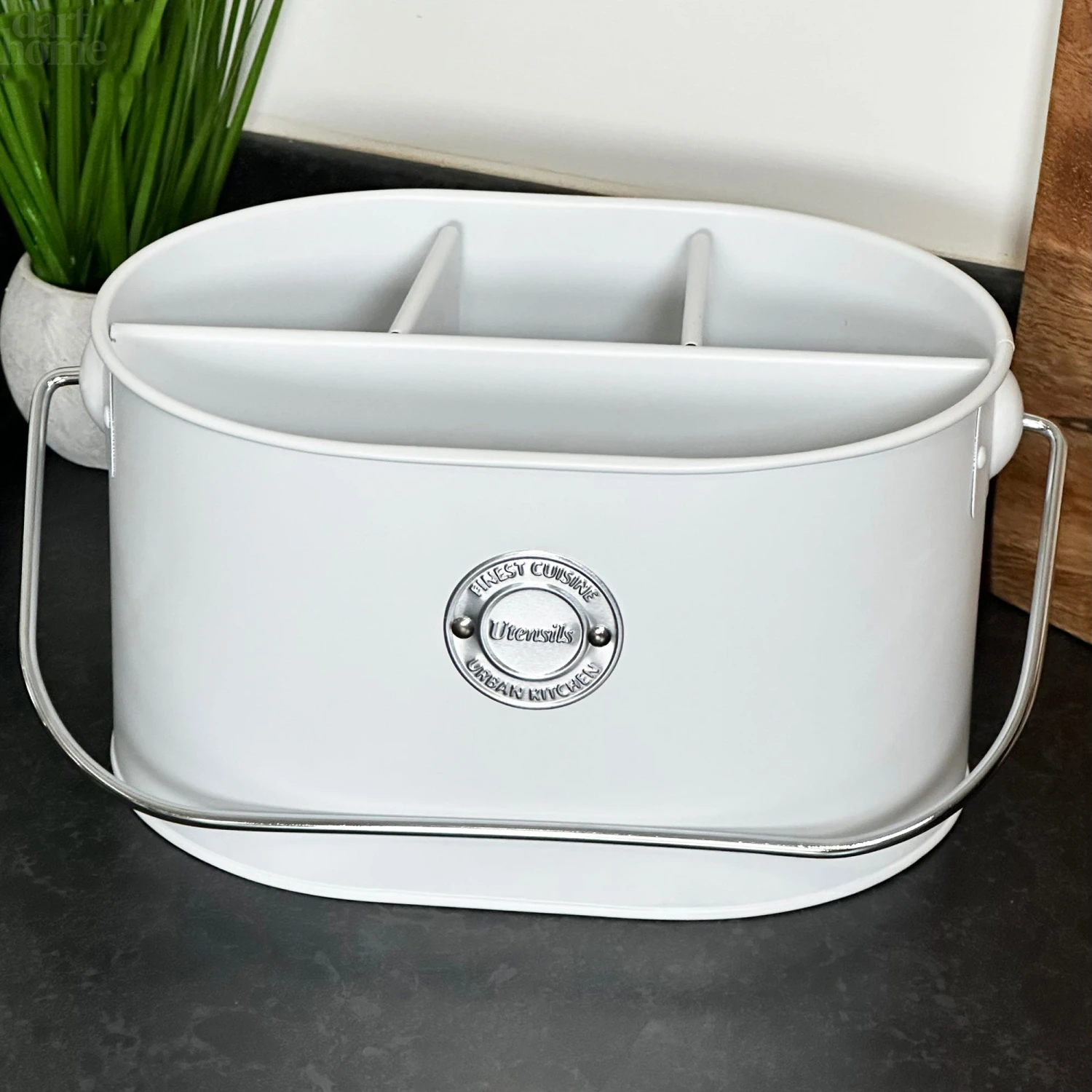 Darthome Limited White 4 Compartment Table Caddy 1 Darthome Limited White 4 Compartment Table Caddy