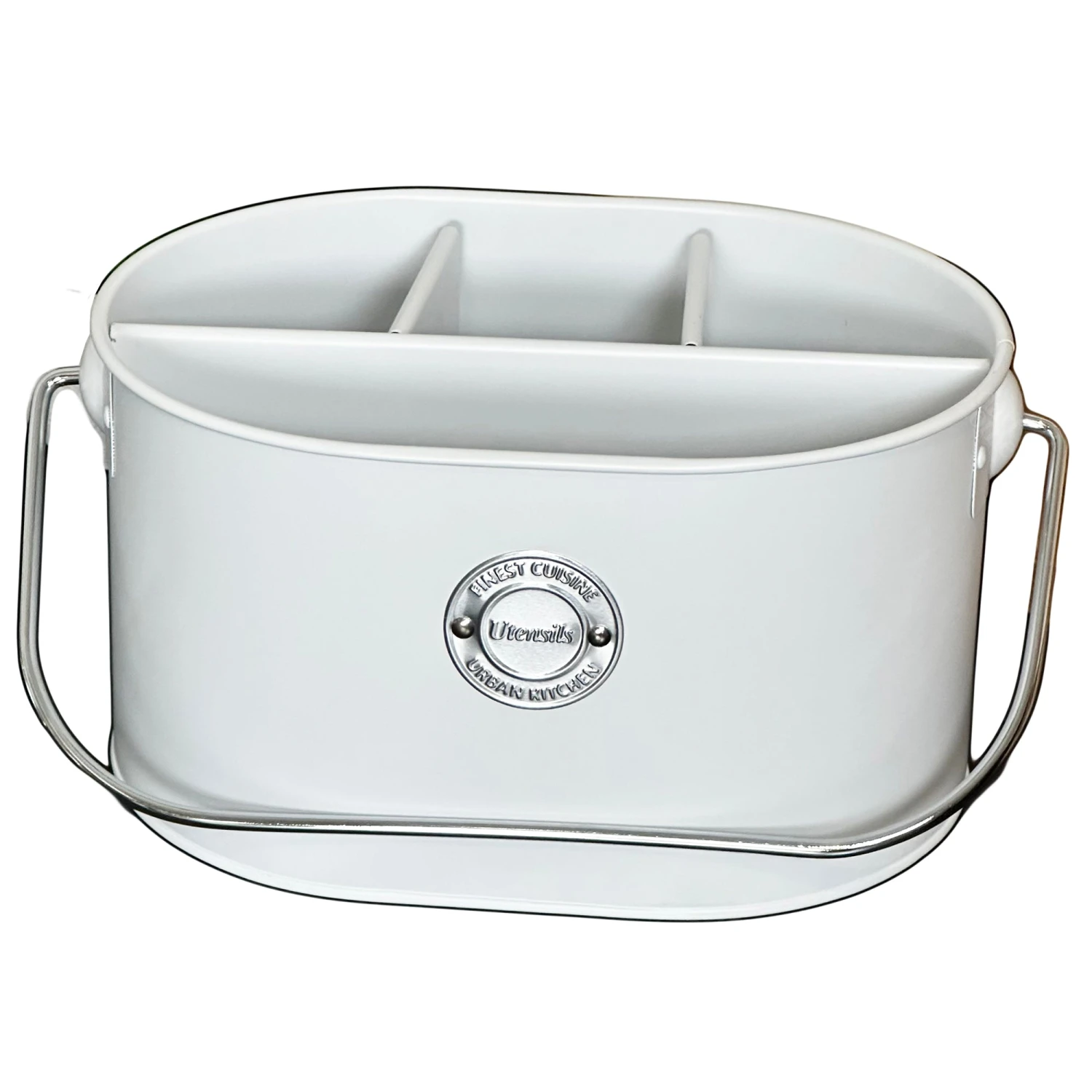 Darthome Limited White 4 Compartment Table Caddy 6 Darthome Limited White 4 Compartment Table Caddy - Image 6