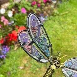 Darthome Limited Blue Glass Dragonfly Garden Stake 68cm -Decor Garden Shop IMG E7598 editedAT 1