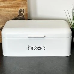 Darthome Limited White Bread Bin
