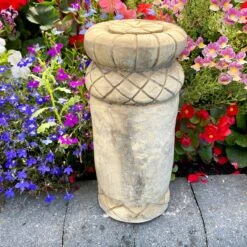 Darthome Limited Stone Tiki Totem Pole Ornament -Decor Garden Shop IMG E7694 editedAJ