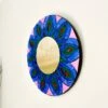 Darthome Limited Peacock Feather Mosaic Wall Mirror 30cm