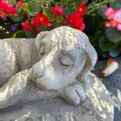 Darthome Limited Stone Beloved Dog Memorial Ornament -Decor Garden Shop IMG E7717 editedBF 1
